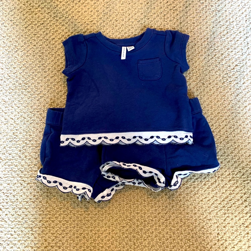 JANIE AND JACK GIRL OUTFIT, 12-18m